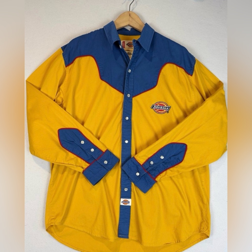 Dickies Yellow Logo Patch